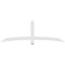 Ekena Millwork Bellingham Architectural Grade PVC Gable Bracket, 84"W x 28"H x 2"D x 4"F, 8/12 Pitch GBP084X28X0204BEL00 - alternate 2